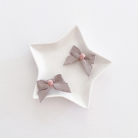 Girl Hair Clip Bow Pair (GHP9271)